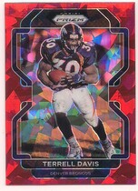 2021 Panini Prizm Prizm Red Ice #206 Terrell Davis