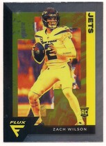 2021 Panini Chronicles Flux Rookies #2 Zach Wilson