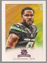 2021 Panini Chronicles Gridiron Kings Pink #30 Elijah Moore