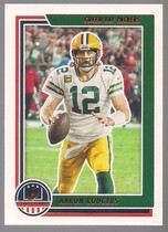 2021 Panini Chronicles Stars & Stripes #3 Aaron Rodgers