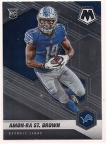 2021 Panini Mosaic #328 Amon-Ra St. Brown