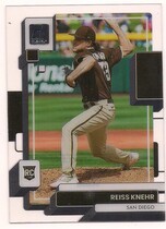 2022 Panini Chronicles Clearly Donruss #19 Reiss Knehr