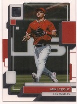 2022 Panini Chronicles Clearly Donruss #28 Mike Trout
