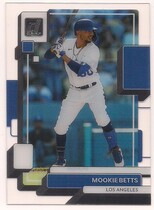 2022 Panini Chronicles Clearly Donruss #35 Mookie Betts