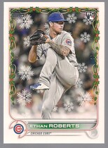 2022 Topps Holiday #HW92 Ethan Roberts
