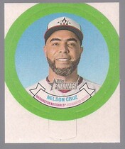 2022 Topps Heritage High Number 1973 Topps Candy Lids #HN4 Nelson Cruz