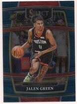 2021 Panini Select (Retail) Blue #7 Jalen Green