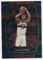 2021 Panini Select (Retail) Blue #65 Isaiah Todd