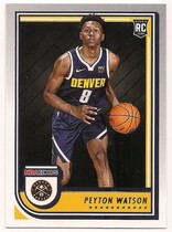 2022 Panini NBA Hoops #275 Peyton Watson