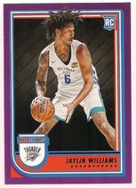 2022 Panini NBA Hoops Purple #269 Jaylin Williams