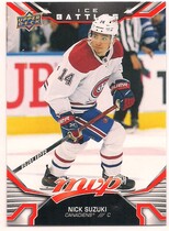 2022 Upper Deck MVP Ice Battles #58 Nick Suzuki