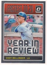2018 Donruss Optic Year in Review #10 Cody Bellinger