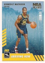 2022 Panini NBA Hoops Arriving Now Winter #6 Bennedict Mathurin