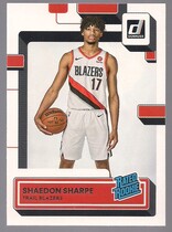 2022 Donruss Base Set #207 Shaedon Sharpe