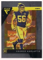 2022 Panini Chronicles Flux Rookies #17 George Karlaftis