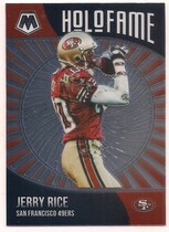 2021 Panini Mosaic HoloFame #14 Jerry Rice