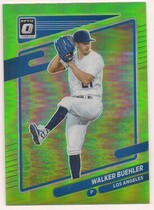 2021 Donruss Optic Lime Green #126 Walker Buehler