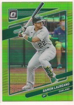 2021 Donruss Optic Lime Green #150 Ramon Laureano