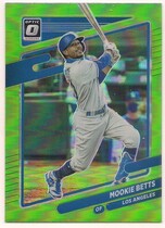 2021 Donruss Optic Lime Green #180 Mookie Betts