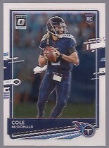 2020 Donruss Optic #148 Cole Mcdonald