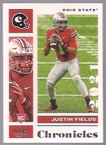 2021 Panini Chronicles Draft Picks #2 Justin Fields