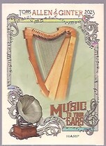 2023 Topps Allen & Ginter Music to Your Ears #MTYE-4 Harp