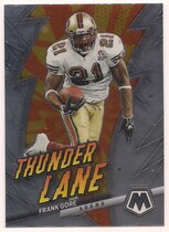 2023 Panini Mosaic Thunder Lane #20 Frank Gore