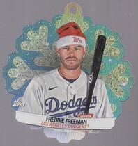 2023 Topps Holiday Oversized Die-Cut Ornament #MLBDC-12 Freddie Freeman