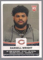 2023 Panini Stickers #377 Darnell Wright