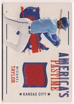2022 Panini Chronicles Americas Pastime Swatches #44 Michael Taylor