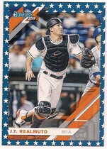 2019 Donruss Independence Day #105 J.T. Realmuto