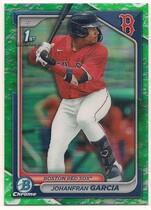 2024 Bowman Chrome Prospects Lunar Glow Refractor #BCP-49 Johanfran Garcia