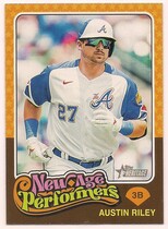 2024 Topps Heritage New Age Performers #NAP-18 Austin Riley