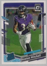 2023 Donruss Optic #207 Keaton Mitchell