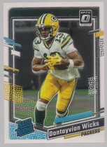 2023 Donruss Optic #249 Dontayvion Wicks