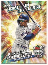 2024 Topps Home Run Challenge Code Card Unredeemed Series 2 #HRC-16 Francisco Lindor