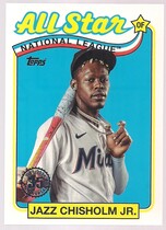 2024 Topps 1989 Topps All Star #89ASB-9 Jazz Chisholm Jr.