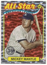 2024 Topps 1989 Topps All Star Foil #89ASB-48 Mickey Mantle