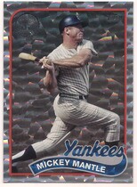 2024 Topps 1989 Topps Foil Series 2 #89B2-21 Mickey Mantle