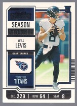 2023 Panini Contenders (Retail) #97 Will Levis