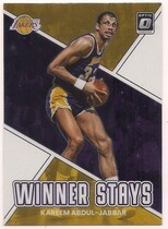 2022 Donruss Optic Winner Stays #17 Kareem Abdul-Jabbar