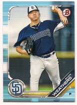 2019 Bowman Prospects Sky Blue #BP-66 Ryan Weathers