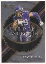 2021 Panini Select Hidden Talents #5 Adam Thielen