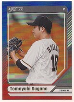 2024 Donruss Red and Blue #8 Tomoyuki Sugano