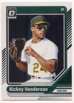 2024 Donruss Optic #25 Rickey Henderson