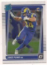 2021 Donruss Optic #295 Jake Funk