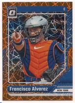 2024 Donruss Optic Orange Velocity #58 Francisco Alvarez