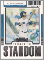 2021 Panini Contenders Ticket to Stardom #5 Cody Bellinger