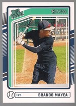 2024 Donruss Base Set #200 Brando Mayea