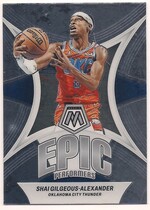 2023 Panini Mosaic Epic Performers #1 Shai Gilgeous-Alexander